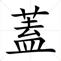 蓋意思|蓋 的字義、部首、筆畫、相關詞